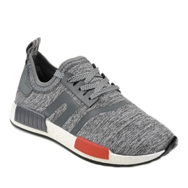 Scarpe sportive grigie MD01B-3 grigio 1