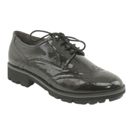 Scarpe stringate oxford Caprice 23701 nero multicolore 1