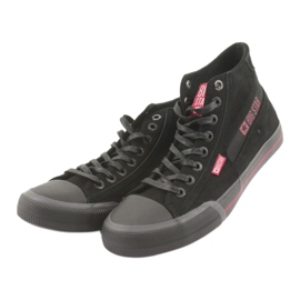 Sneaker nere maschili di Big Star 174084 nero 3