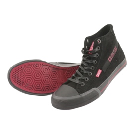 Sneaker nere maschili di Big Star 174084 nero 5