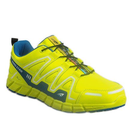 Sportowe Sneakers Sneakers RS82716-4M VERDE / BLU giallo 1