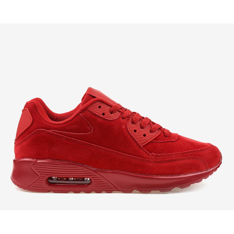 Scarpe sportive rosse da uomo 55109-2 rosso 2