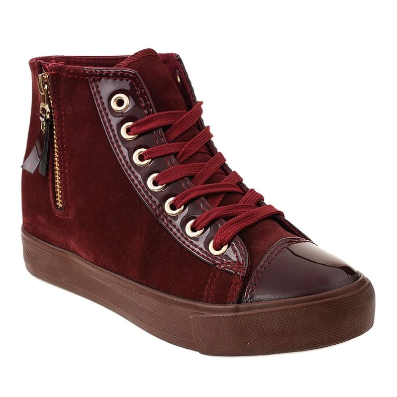 Sneakers alte rosse JX-95 rosso 1