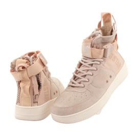 Sneaker di eco-chilometro High Star Big Star 274658 POLLA POLVERE rosa 4
