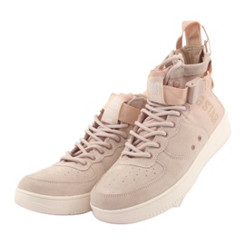 Sneaker di eco-chilometro High Star Big Star 274658 POLLA POLVERE rosa 3