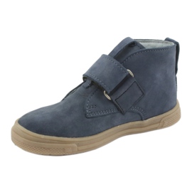 Stivali con velcro Mazurek 106 blu navy 2