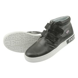 Mazurek Scarpe per bambini in pelle nera nero 5