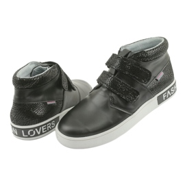 Mazurek Scarpe per bambini in pelle nera nero 4