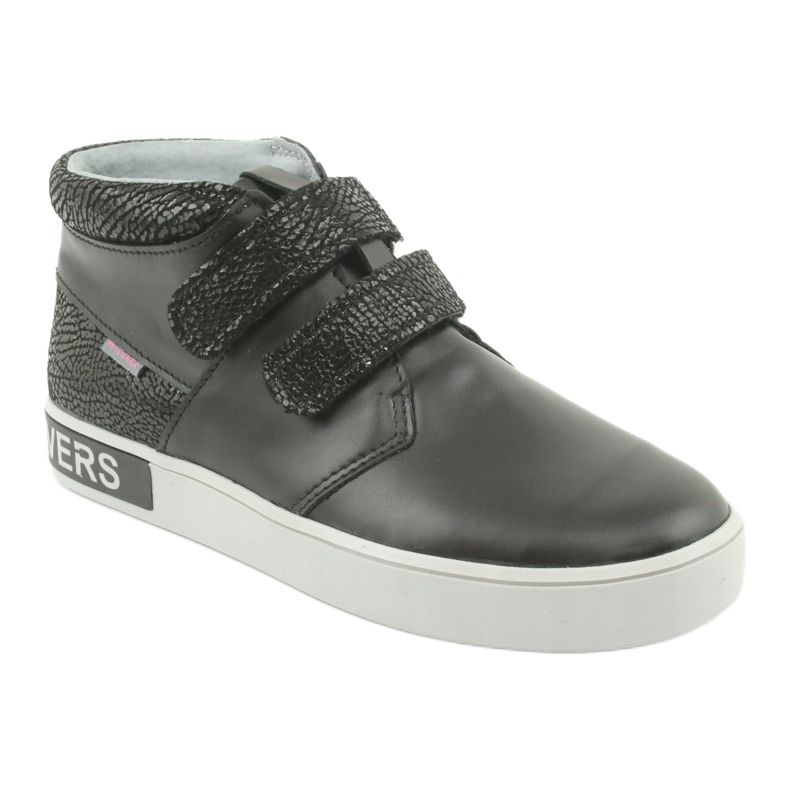 Mazurek Scarpe per bambini in pelle nera nero 1