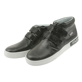 Mazurek Scarpe per bambini in pelle nera nero 3