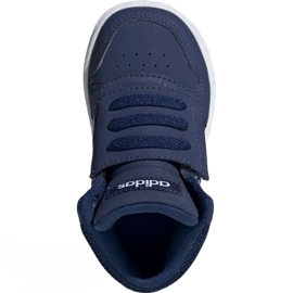 Scarpe da bambino Adidas Hoops Mid 2.0 EE6714 blu navy 1
