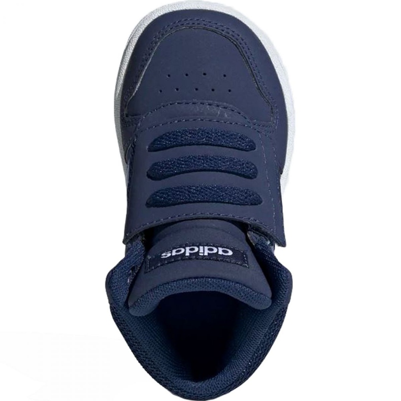 Scarpe da bambino Adidas Hoops Mid 2.0 EE6714 blu navy 1