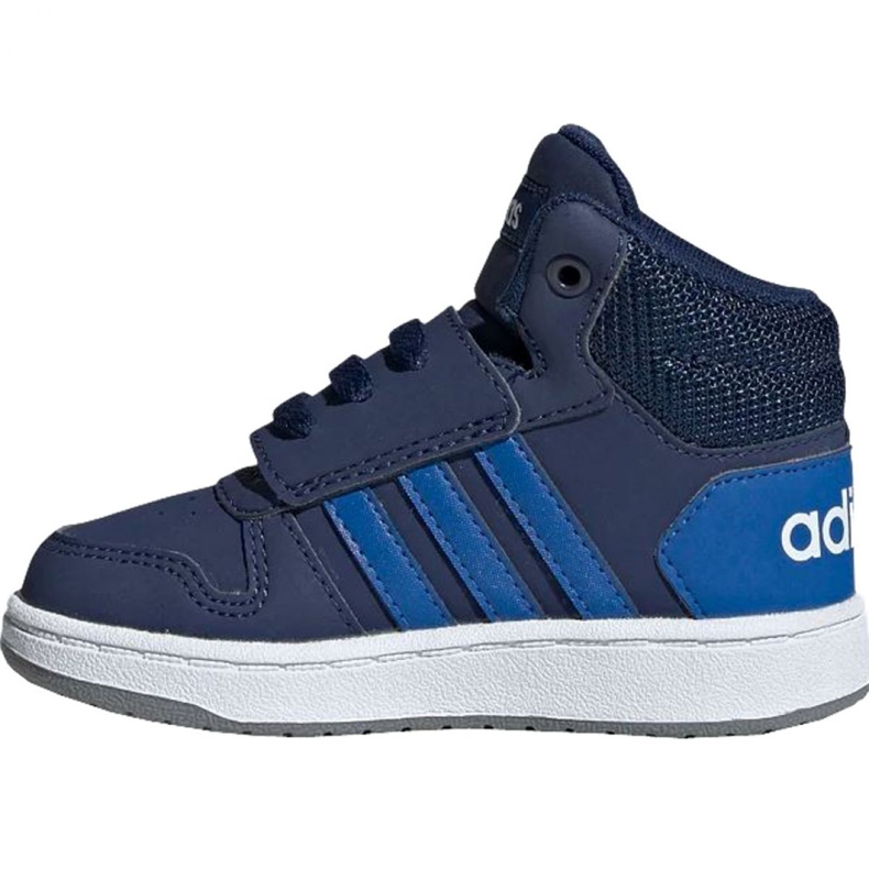 Scarpe da bambino Adidas Hoops Mid 2.0 EE6714 blu navy 2