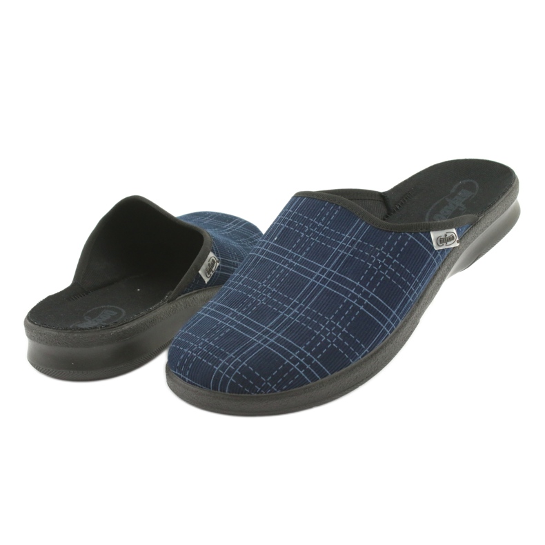 Scarpe da uomo Befado pu 548M010 blu navy blu 4