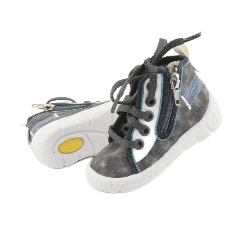 Scarpe per bambini Befado 547P001 bianco blu grigio 5