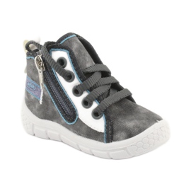 Scarpe per bambini Befado 547P001 bianca blu grigio 1