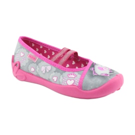 Scarpe per bambini Befado 116X248 rosa grigio 2