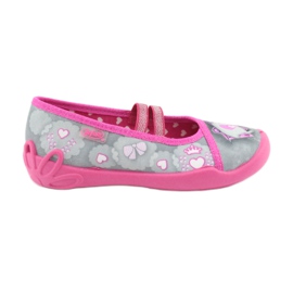 Scarpe per bambini Befado 116X248 rosa grigio 1