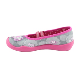 Scarpe per bambini Befado 116X248 rosa grigio 2