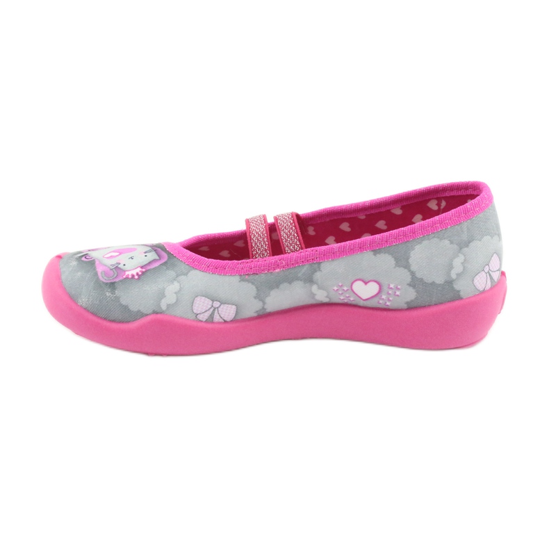 Scarpe per bambini Befado 116X248 rosa grigio 2