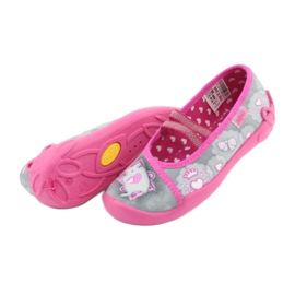 Scarpe per bambini Befado 116X248 rosa grigio 5