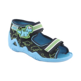 Scarpe da bambino Befado verde 250P088 blu navy blu 1