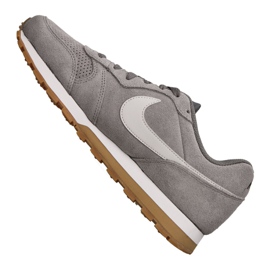 Nike Md Runner 2 Suede M AQ9211-002 Scarpa grigio 1