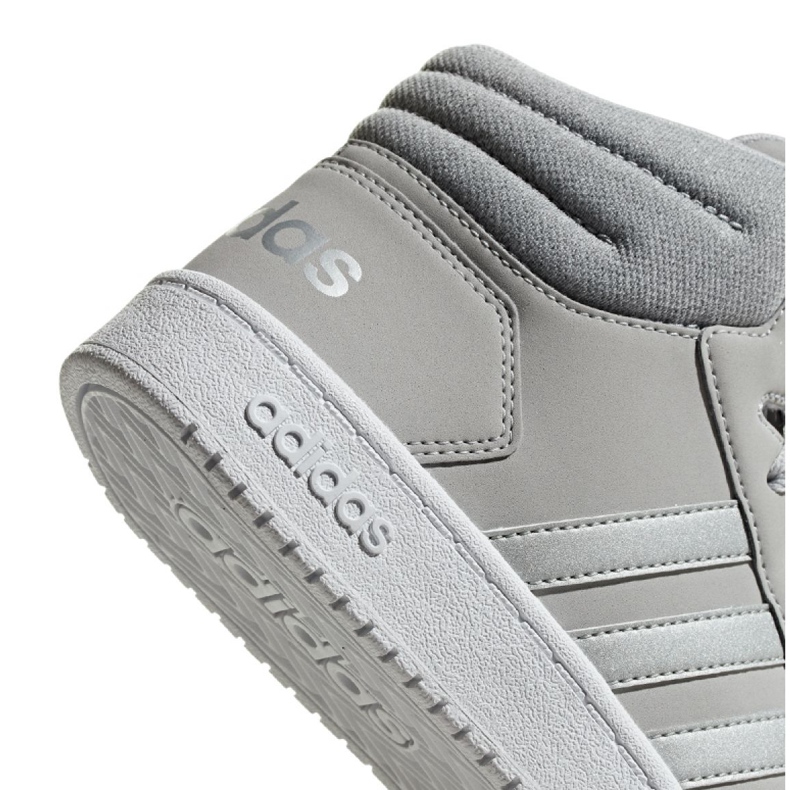 Adidas Hoops Mid 2.0 K Jr F35796 scarpe grigio 2