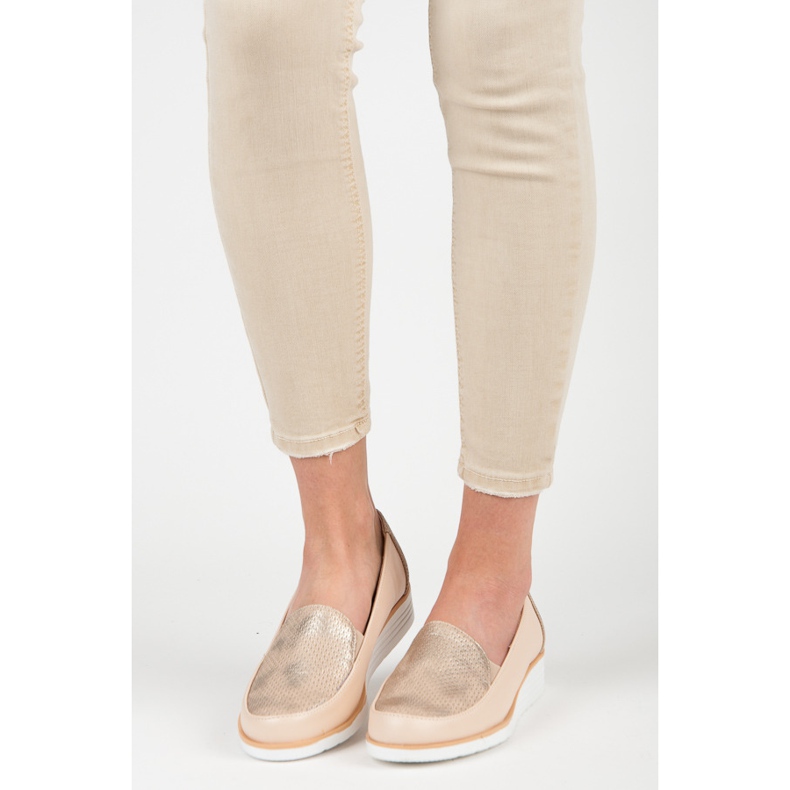 Scarpe con fantasia VICES marrone 1