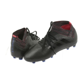 Scarpe da calcio Adidas Nemeziz 18.3 Fg Jr D98016 nero 3
