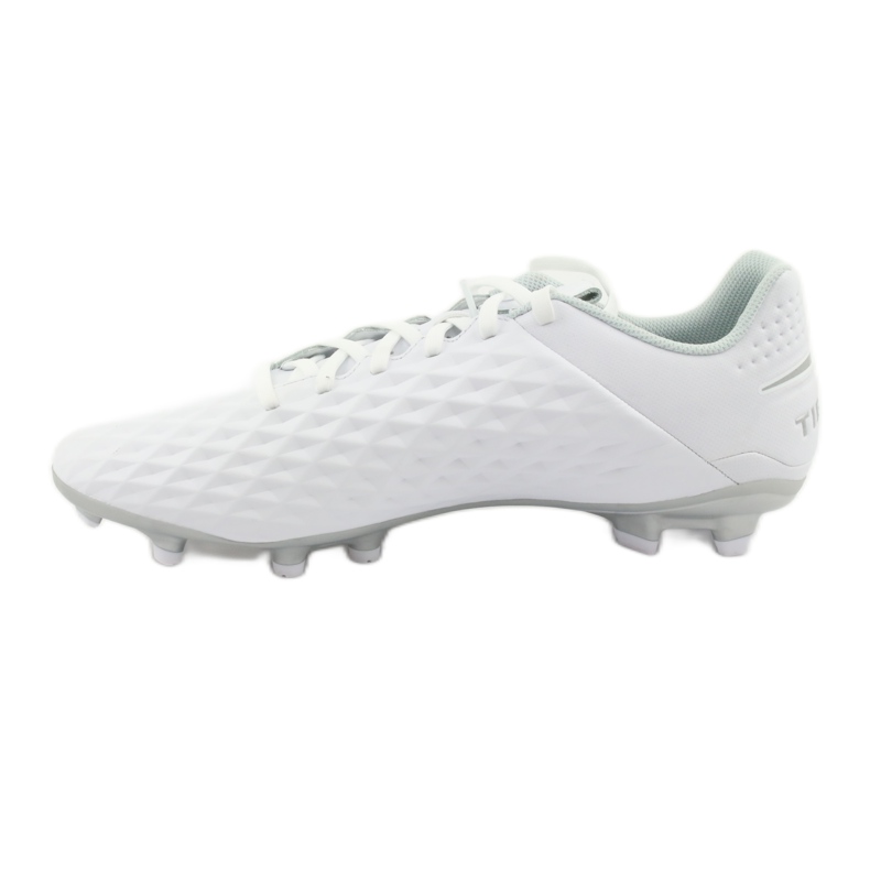 Nike Tiempo Legend 8 Academy FG / MG AT5292 100 scarpe da calcio bianca 2