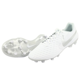 Nike Tiempo Legend 8 Academy FG / MG AT5292 100 scarpe da calcio bianco 3