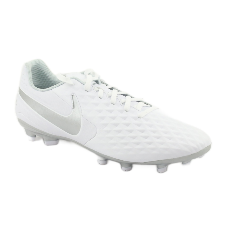 Nike Tiempo Legend 8 Academy FG / MG AT5292 100 scarpe da calcio bianca 1