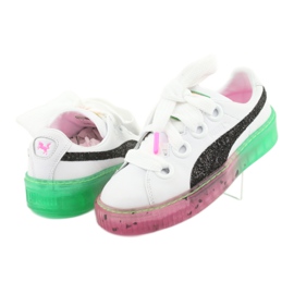 Platform Candy Princess Sophia Webster PUMA White PUMA Black bianco nero rosa verde 3
