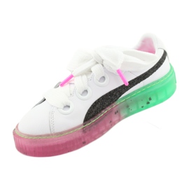 Platform Candy Princess Sophia Webster PUMA White PUMA Black bianco nero rosa verde 2