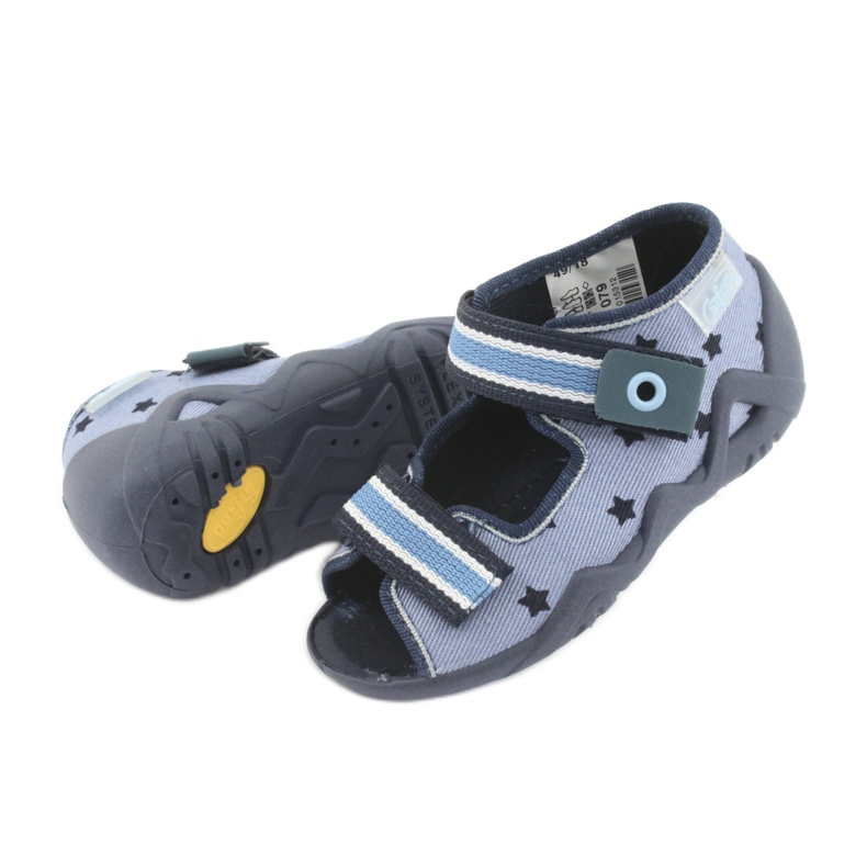 Scarpe da bambino Befado blu 250P079 blu navy 4