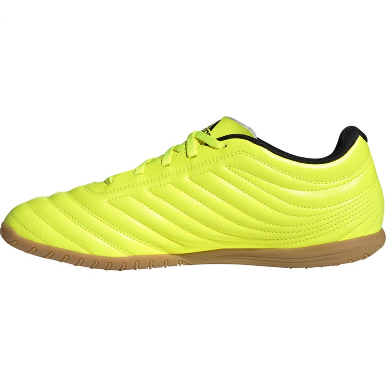 Scarpe da calcio Adidas Copa 19.4 In M F35487 nero giallo 2