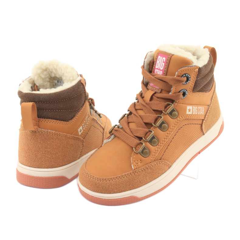 Scarpe da ginnastica Big Star 374085 marrone multicolore 3