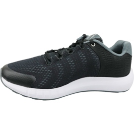 Under Armour Pursuit Bp Jr.3022092-001 scarpe da corsa nero 1