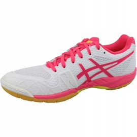 Scarpe da squash Asics Gel-Blade 7 M 1072A032-100 bianca bianca 1