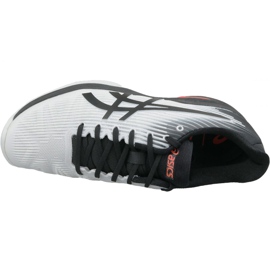 Asics Solution Speed ​​Ff Indoor M 1041A110-102 scarpe da tennis bianca 2
