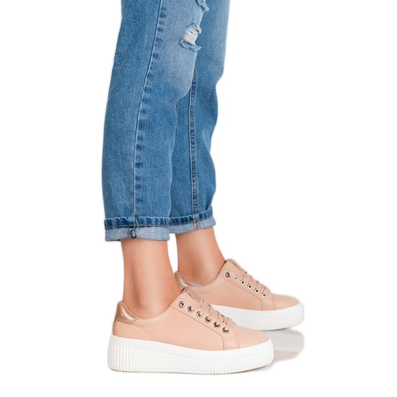 Kylie Scarpe sportive sulla piattaforma marrone 2