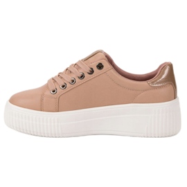 Kylie Scarpe sportive sulla piattaforma marrone 1