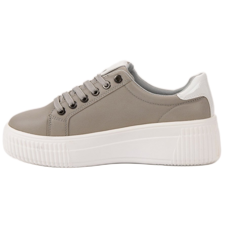 Kylie Scarpe sportive sulla piattaforma grigio 1