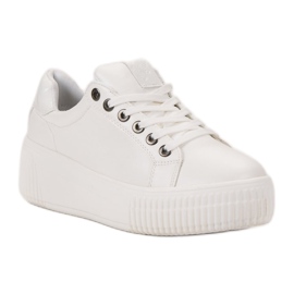Kylie Scarpe sportive sulla piattaforma bianco 1
