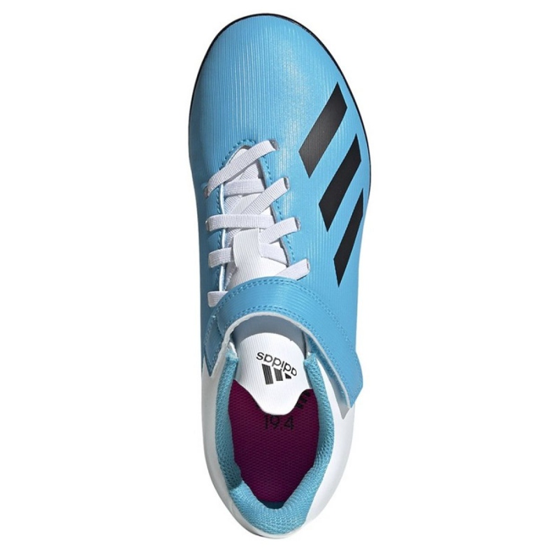 Adidas X 19.4 H&amp;L Tf Jr EF9126 scarpe blu 1