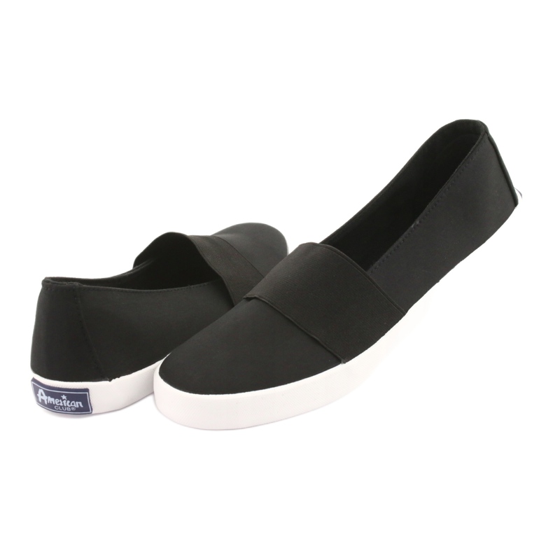 Sneakers da donna American Club sneakers nere nero 4