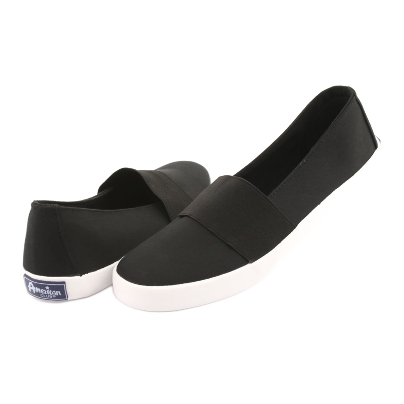 Sneakers slip-on American Club nere nero 4