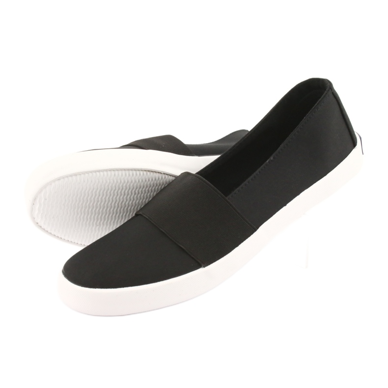 Sneakers slip-on American Club nere nero 5