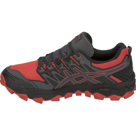 Scarpe da corsa Asics Gel-FujiTrabuco 7 M G-TX M 1011A209-600 rosso 1